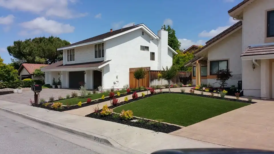 Professional landscaping team